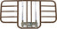 Drive Medical Half-Length Adjustable Width Bed Rail (Universal)