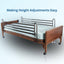 Delta Ultra Light 1000 Low Full Electric Hospital Bed, 36"W x 80"L - New