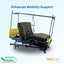 Big Boyz Queen's Pride Bariatric Bed w/Mattress - 48" to 60"W, 750 Lbs Capacity