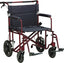 Light transportation wheelchair alternative for on the go. ATC22-R 22" Bariatric Aluminum Transport Chair from NewLeaf Home Medical