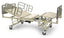 The Invacare Model BAR750 Bariatric Bed with optional Half-length Bed Rails is a heavy-duty full-electric bed frame capable of supporting up to 750 pounds (including mattress).