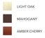 The Dynarex DB300 Bariatric HD Long-Term Care Bed Ends come in three (3) beautiful color options—Mahogany, Light Oak and Amber Cherry.