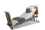 Descend Ultra-Low Floor Hospital Bed - Trendelenburg