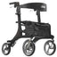 Nitro Elite Carbon Fiber Super Light Rollator - User Height 5'2" to 6'1"