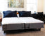 Best Hospital Bed for Elderly Care at Home -The variable height Hi-Lo Flexabed at NewLeaf Home Medical offers an overall height adjustable range from a low of 25" to high of 32" (shown as Dual King model). Headboard is not included.