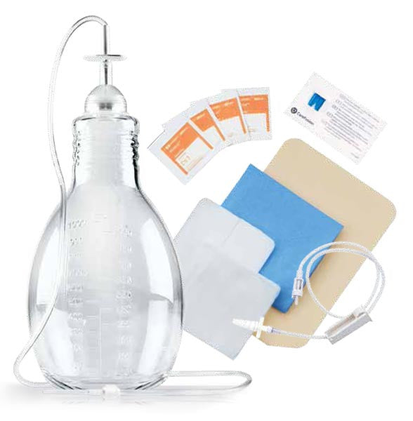 PleurX Drainage Kit with 1000 mL Vacuum Bottle | 50-7510 – NewLeaf