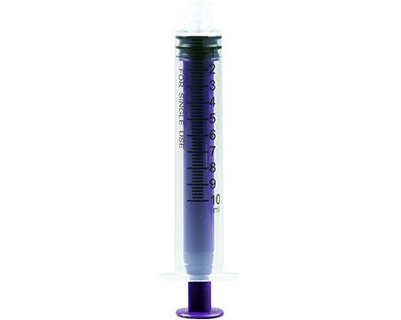 Vesco ENFit Enteral Feeding Flush & Bolus Feed Syringe - 10 mL