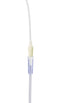 The MIC-KEY Bolus Feeding Extension Set, Straight Connector w/ Catheter Tip 0123-12 (12-inch) and 0123-24 (24-inch) feature SECUR-LOK connectors and are used with MIC-KEY Feeding Tubes.