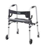 Drive Clever-Lite LS Walker Rollator with Seat & Push Down Brakes