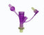 Y-Port ENFit Transitional Adapter features and Enhanced Med-Port Plug (TRN204).