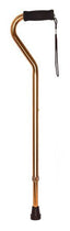 Offset cane in Bronze