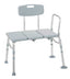 Drive Transfer Tub Bench with Adjustable Backrest