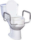 Premium Raised Toilet Seat w/ Removable Arms - 3.5 Inch (Standard Seat)