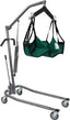Padded Lift U-Sling 13220L-P shown with Drive Hydraulic, Deluxe Silver Vein Patient Lift 13023SV (sold separately).