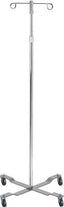 Drive Economy IV Pole with Removable Top, 2 Hooks (shown in chrome). Item# 13033.