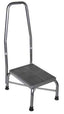 The Drive Heavy Duty Bariatric Footstool shown with the optional Handrail.