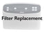Replacement Intake Filter for Med-Aire AP Mattress System Pumps (14029FN)