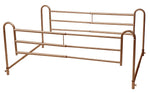 Home Bed Style Adjustable Length Bed Rails (Pair)