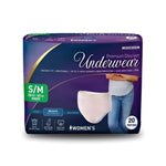 Absorbent Underwear McKesson Premium Discreet Pull On with Tear Away Seams Adult Female Disposable Heavy Absorbency