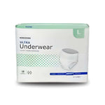 Absorbent Underwear McKesson Ultra Pull On with Tear Away Seams Adult Unisex Disposable Heavy Absorbency