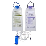 Kangaroo OMNI Feed Set w/ Flush Bag, Anti-Free Flow - 500 mL & 1000 mL