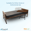 The height-adjustable table rises and lowers easily, requiring the slightest of upward pressure, making it user-friendly for all ages and needs. 