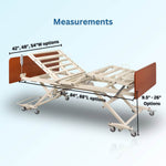 Dynarex DB600 Bariatric HD Long-Term Care Bed - 42