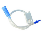 AMT Bolus 18 Fr. Feeding Extension Set for Bard Equivalent Devices - Straight Port