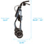 Nova Zoom 24 Rolling Walker — User Height 5'5" to 6'2"