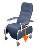 Lumex Preferred Care Infinite Position Drop-Arm Recliner