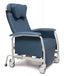 The Lumex Preferred Care infinite Position Bariatric Recliner FR565W. Shown with optional universal head pillow (item# FR5659427US), sold separately