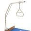 Invacare Trapeze Bar with Trapeze has a safe working load of 168 lbs.