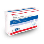 Cardinal Health, Wings Super, Quilted Adult Briefs with BreatheEasy Technology Large (Bag of 18)