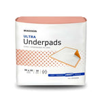 Disposable Underpad McKesson Ultra 30 X 30 Inch Fluff / Polymer Heavy Absorbency (Case of 100)