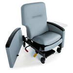Lumex Pivot-Arm Clinical Care Recliner with Swing Away Arms