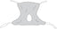 Drive Medical Full Body Patient Lift Sling with Commode Opening, Mesh