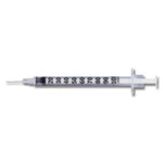 BD Lo-Dose U-100 Insulin Syringe with Permanent Needle - 28 Ga, 0.5