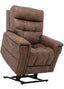 The Radiance Infinity Position Chaise Lounger is available in four  standard Canyon fabric options (Ocean, Steel, Walnut and Silt). Shown in Silt.
