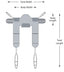 Lumex Sit-to-Stand Padded Toileting Slings