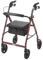 Drive Aluminum Rollator - User Height 5'2