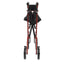 The Drive Medical Nitro Rollator Hemi RTL10266-H conveniently folds for storage or quick and easy transport.