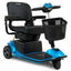 Revo 2.0 w/ CTS Suspension 3-Wheel Scooter by Pride Mobility (shown in True Blue)
