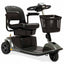 Revo 2.0 w/ CTS Suspension 3-Wheel Scooter by Pride Mobility (shown in Grey Street)