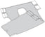 Drive Medical Seat/Back Patient Lift Sling with Commode Opening,