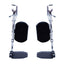 Optional Composite Hemi Elevating Leg Rests with Padded Calf Rest item# T94HCP
