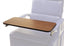 The Lumex Preferred Care infinite Position Bariatric Recliner FR565W. Optional Front Activity Tray Table accessory (item# 5644WG), sold separately