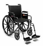 Everest & Jennings Advantage LX Wheelchair with Full & Desk Arms - 16