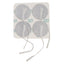 Portable Dual Channel TENS Unit with Timer and Electrodes