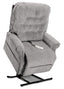 The LC-358XL 3-Position Heavy Duty Chaise Lounger is available in four standard Cloud 9 fabric options (Black Cherry, Pacific, Stone, and Walnut), plus Crypton Aria, Lexis Sta-Kleen and Ultraleather upholstery upgrade options. Shown in Crypton Cool Grey upholstery.