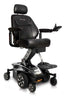 The Jazzy Air's total adjustable height range of 23" to 33" additionally provides quick access to countertops, table tops, cabinetry, shelving and more. At home, or out and about, speeds of up to 3.5 to 4 mph helps you get there quicker.